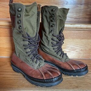 Ralph Lauren Collection Leather Duck Boots size 6
